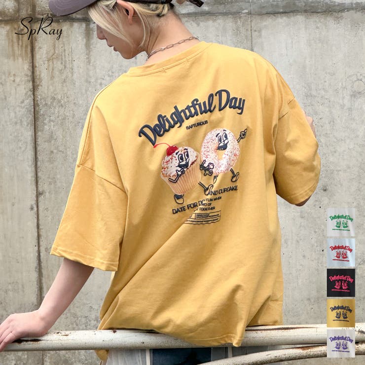 おやつフォトキャラBIG Tシャツ[品番：SPRW0010172]｜SpRay（スプレイ