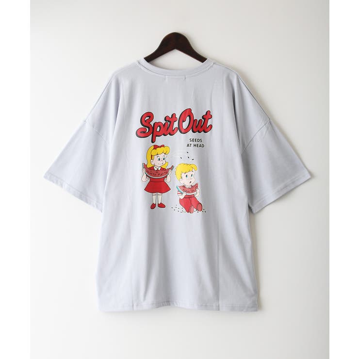 スイカキッズBIG Tシャツ[品番：SPRW0010205]｜SpRay（スプレイ）のレディースファッション通販｜SHOPLIST（ショップリスト）