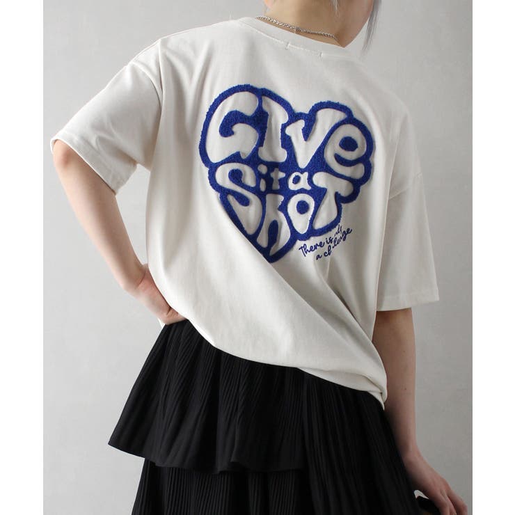 ハートさがらロゴTシャツ[品番：SPRW0010041]｜SpRay（スプレイ