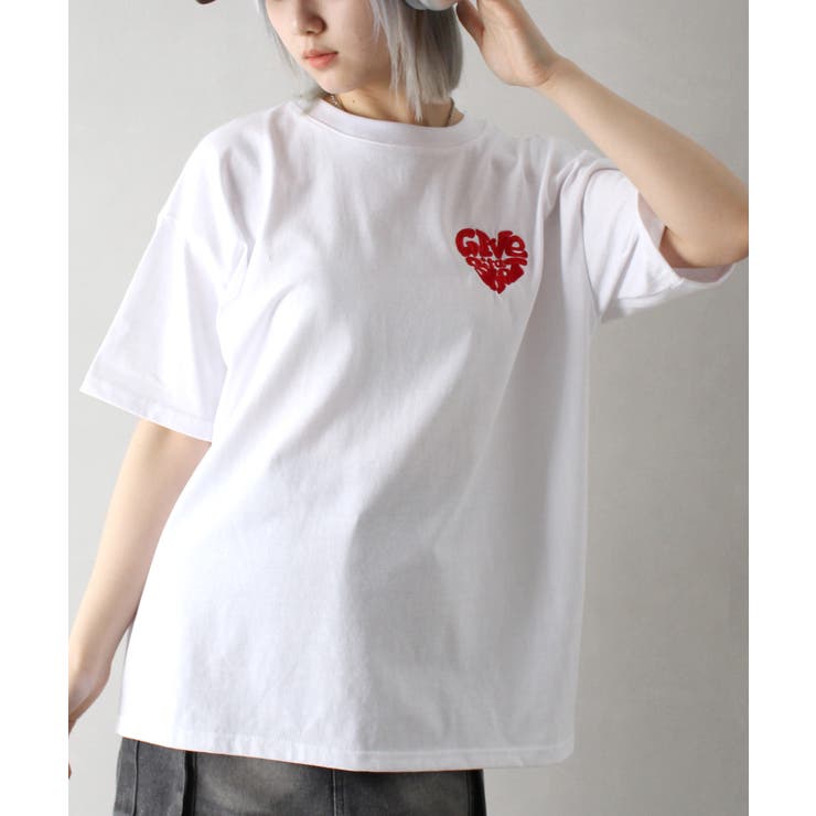 ハートさがらロゴTシャツ[品番：SPRW0010041]｜SpRay（スプレイ