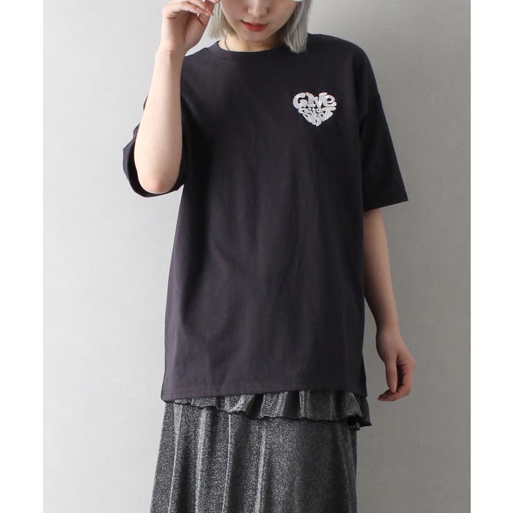 ハートさがらロゴTシャツ[品番：SPRW0010041]｜SpRay（スプレイ）の