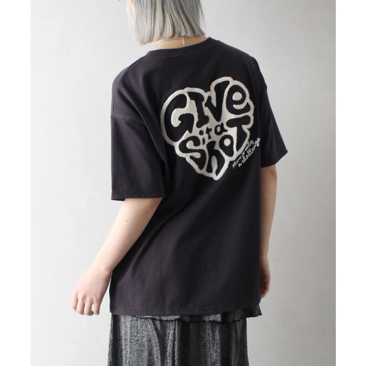 ハートさがらロゴTシャツ[品番：SPRW0010041]｜SpRay（スプレイ）の