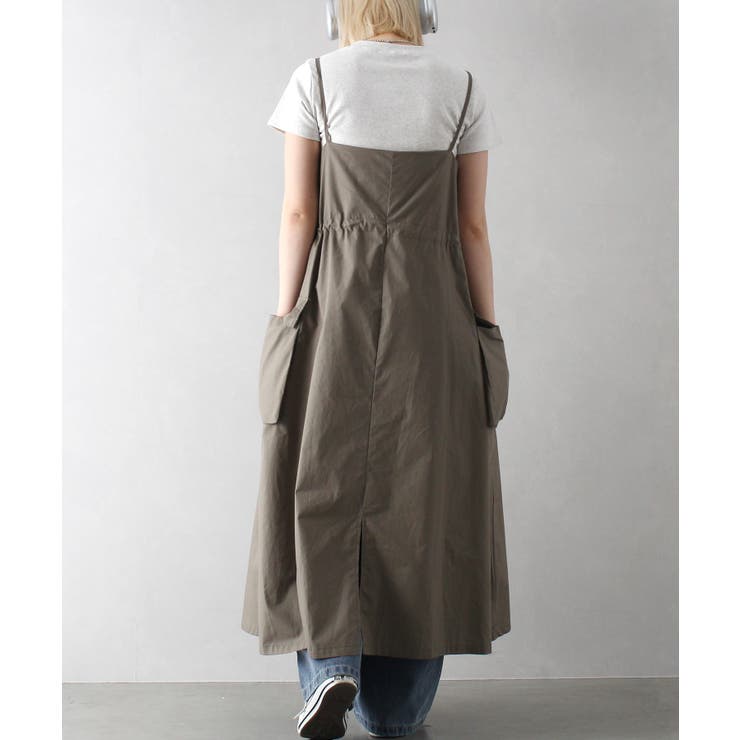 カーゴキャミワンピース[品番：SPRW0010036]｜SpRay（スプレイ