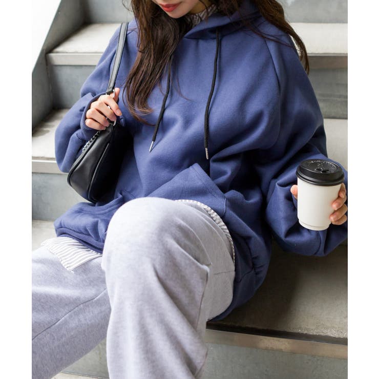 裏起毛BIGパーカー[品番：SPRW0010389]｜SpRay（スプレイ）の