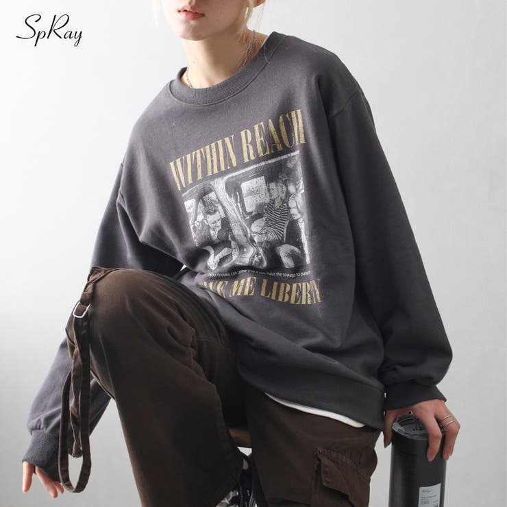 ロックプリントスウェット[品番：SPRW0010306]｜SpRay（スプレイ）の