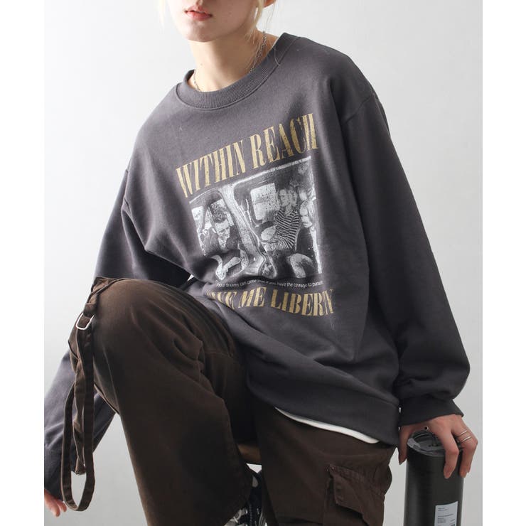 ロックプリントスウェット[品番：SPRW0010306]｜SpRay（スプレイ