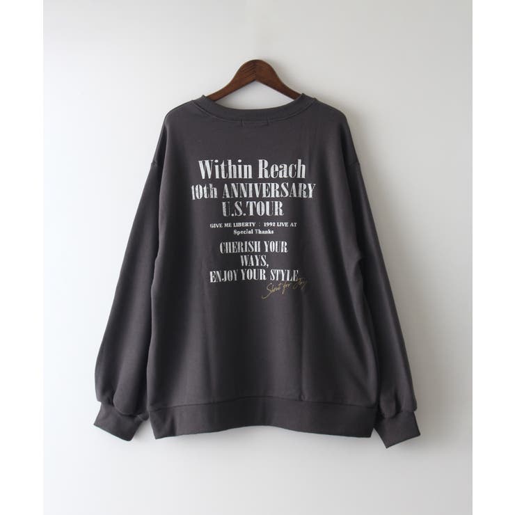 ロックプリントスウェット[品番：SPRW0010306]｜SpRay（スプレイ）の