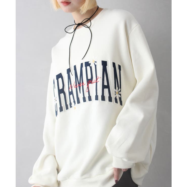 美品　ドゥロワー　定番スウェット　グレー　裏起毛　バックロゴ　サイズ2 日本製 Drawer（ドゥロワー）の「DRAWER ツリウラケ スウェット（スウェット