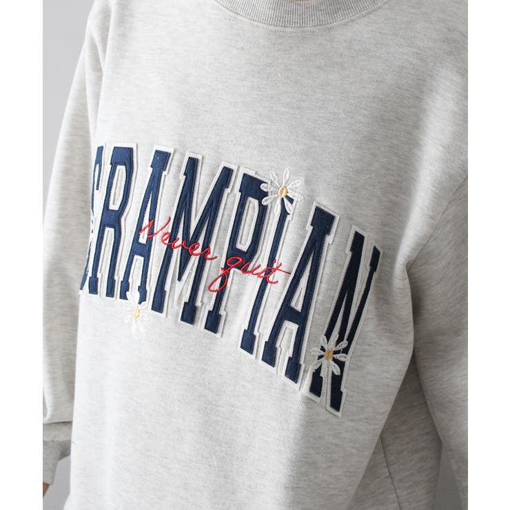 裏起毛フラワーロゴスウェット[品番：SPRW0010360]｜SpRay（スプレイ