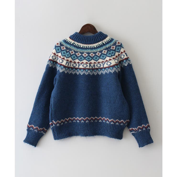 フェアアイルジップカーディガン[品番：SPRW0010344]｜SpRay（スプレイ