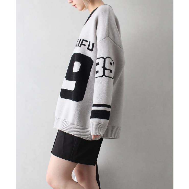 PHENOMENON 半袖 ナンバリングニット 90 Numbering Mesh Knit – YZ
