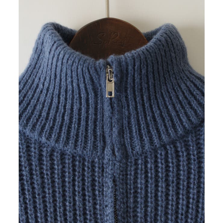 ハイネックZIP BIGニット | SpRay | 詳細画像25 