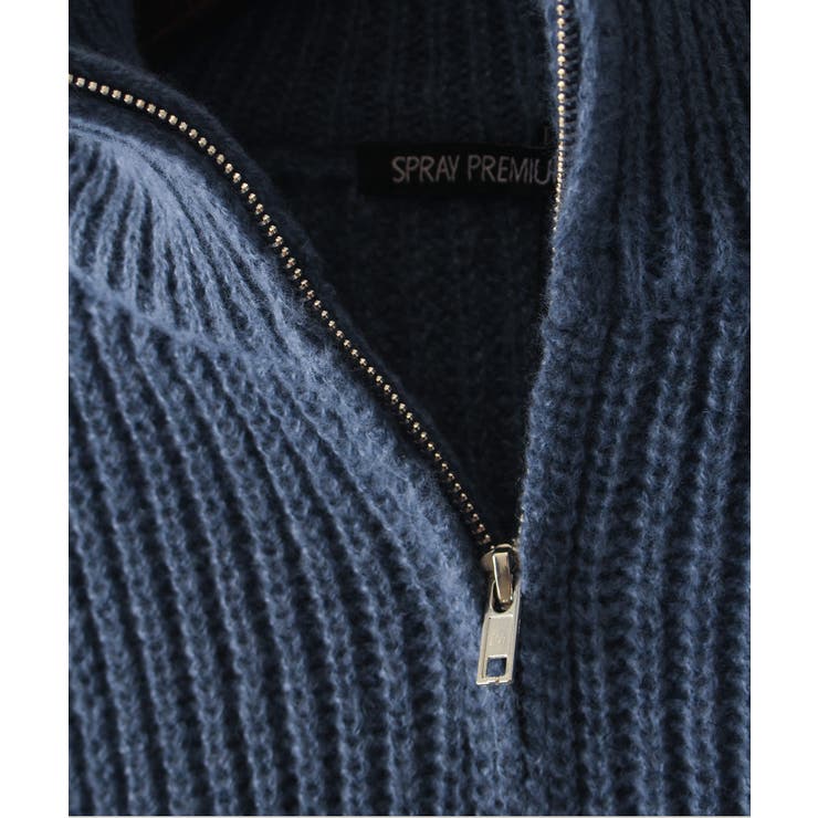 ハイネックZIP BIGニット | SpRay | 詳細画像28 