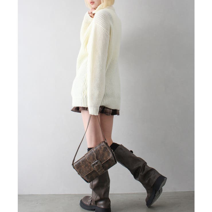 ハイネックZIP BIGニット | SpRay | 詳細画像42 