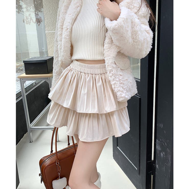 JILLSTUART ベロアフリルミニスカート グレー 新品 Y2K グランジ 
