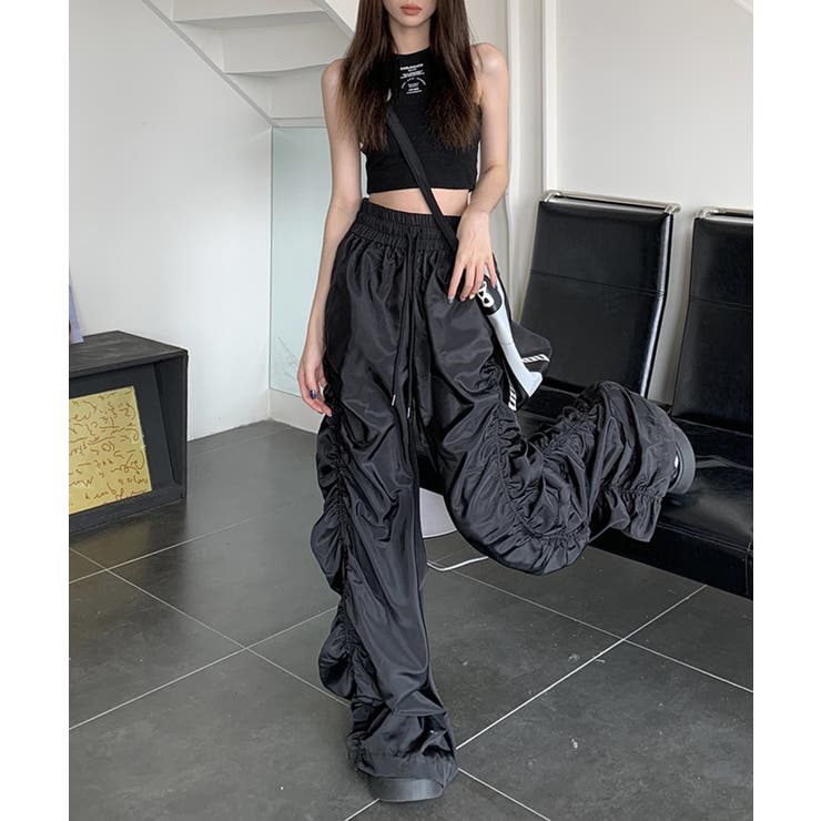 ナイロンサイドシャーリングパンツ[品番：SPRW0010219]｜SpRay