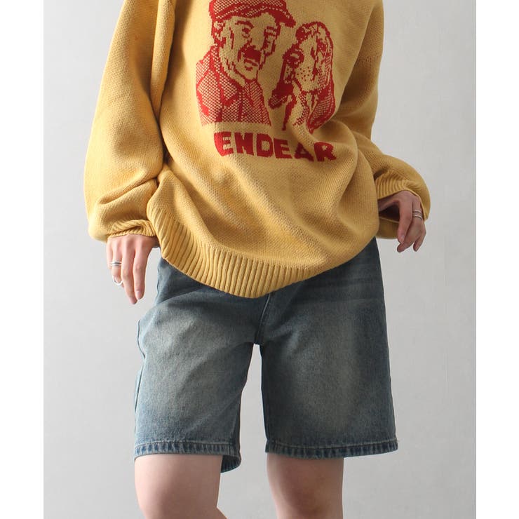 デニムハーフパンツ[品番：SPRW0010295]｜SpRay（スプレイ）の