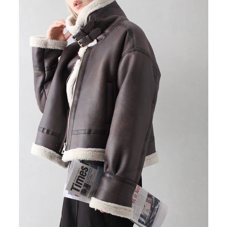 ムートンジャケット[品番：SPRW0010400]｜SpRay（スプレイ）の