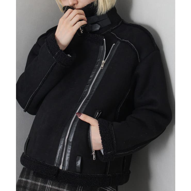 フェイクムートンライダース[品番：SPRW0010352]｜SpRay（スプレイ）のレディースファッション通販｜SHOPLIST（ショップリスト）