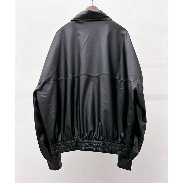 crewre フェイクレザージップブルゾン size2 crewre online shop / フェイクレザージップブルゾン