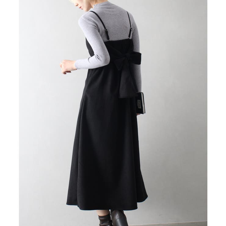 バックリボンキャミワンピース[品番：SPRW0010358]｜SpRay（スプレイ