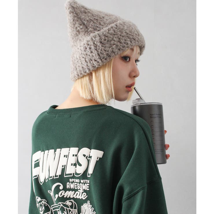 ブークレねこ耳ニット帽[品番：SPRW0010391]｜SpRay（スプレイ