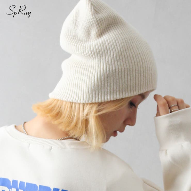 ニットビーニー[品番：SPRW0010253]｜SpRay（スプレイ）｜レディース
