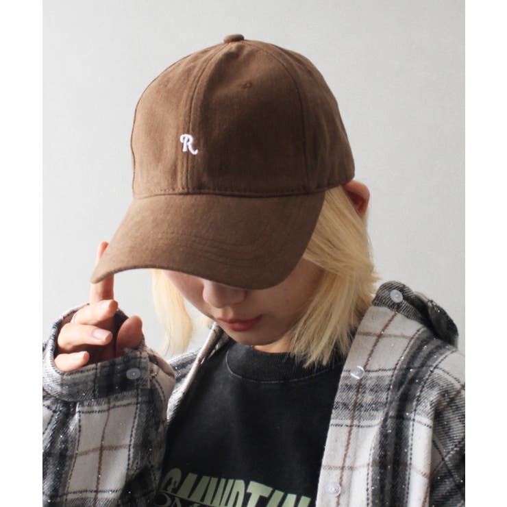 R】イニシャル刺繍キャップ[品番：SPRW0010307]｜SpRay