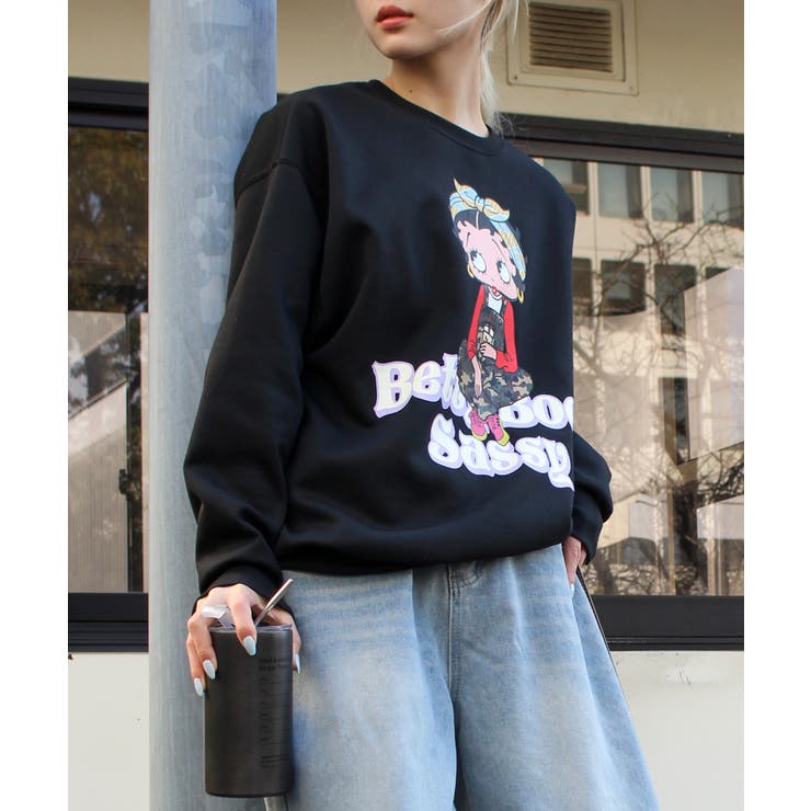 BETTYスウェット[品番：SPRW0010468]｜SpRay（スプレイ
