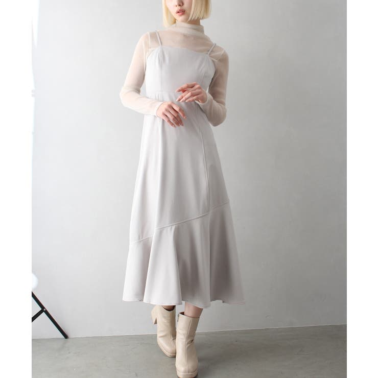 ラメシアーハイネックトップス[品番：SPRW0010404]｜SpRay（スプレイ