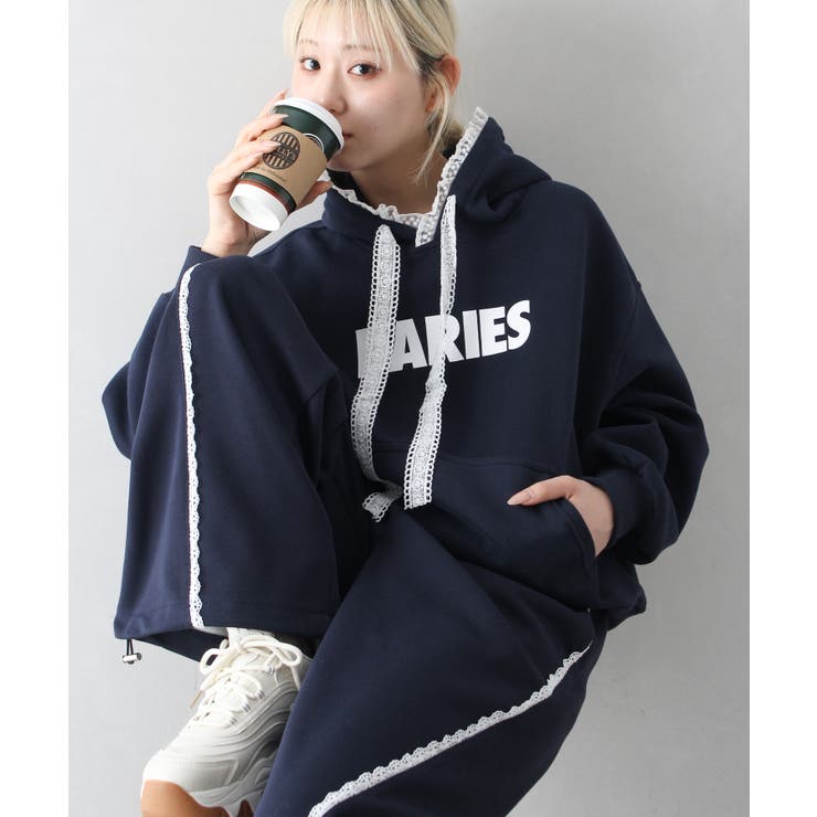 ♡♡新品未使用タグ付き♡♡リズレー♡♡レースパーカー