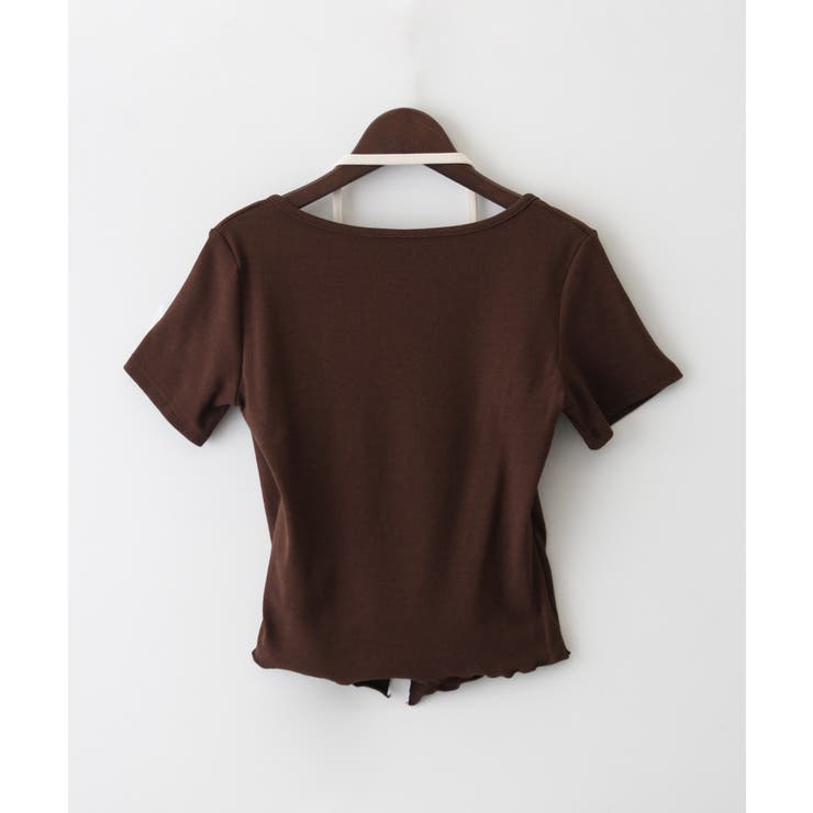 レ－スアップフェイクレイヤ－ドトップス | SpRay | 詳細画像19 