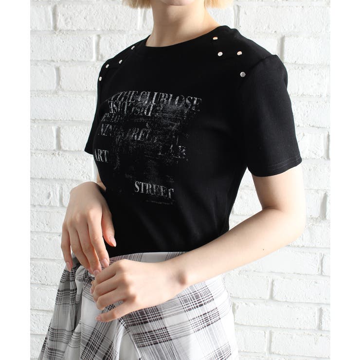 かすれロゴちびTシャツ[品番：SPRW0010483]｜SpRay（スプレイ