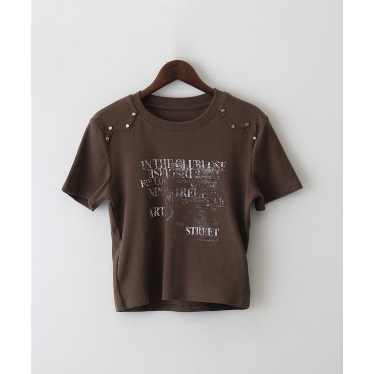 かすれロゴちびTシャツ[品番：SPRW0010483]｜SpRay（スプレイ