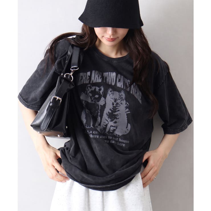 ピグメントプリントBIGTシャツ[品番：SPRW0010636]｜SpRay（スプレイ