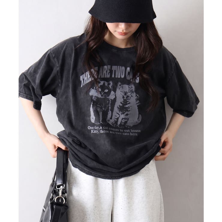 ピグメントプリントBIGTシャツ | SpRay | 詳細画像39 