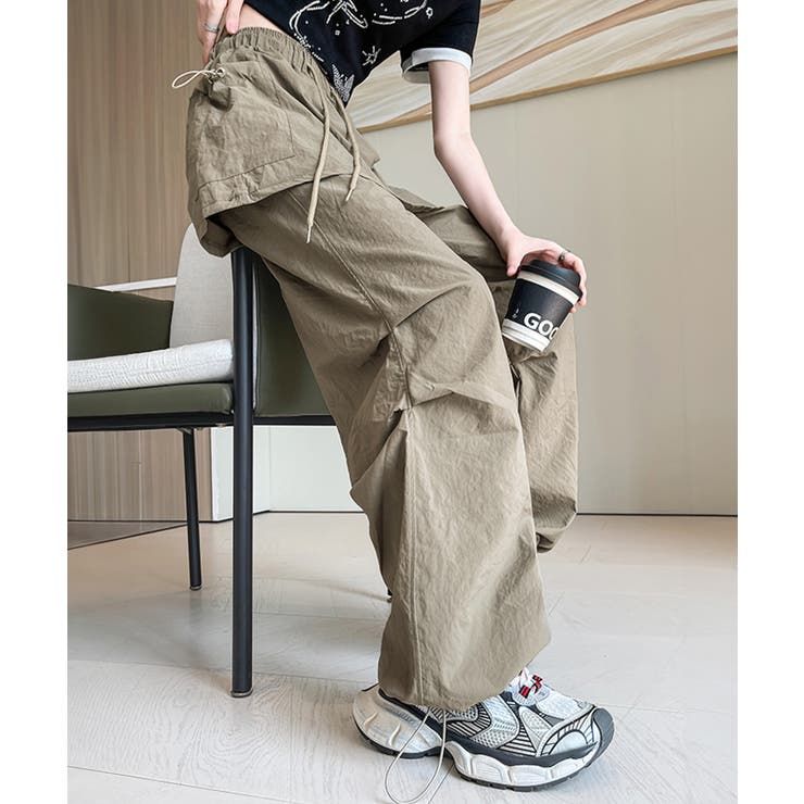 パンパカパンツレア‼️カオナシエプロン カーゴスカパン[品番：SPRW0010588]｜SpRay（スプレイ）の