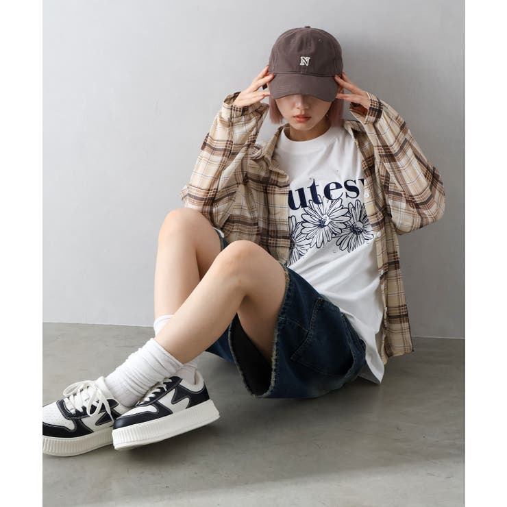 デニムカーゴハーフパンツ | SpRay | 詳細画像13