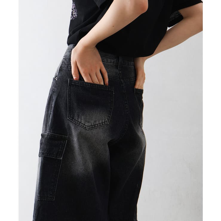 デニムカーゴハーフパンツ | SpRay | 詳細画像20