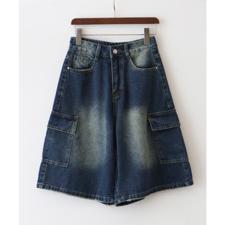 デニムカーゴハーフパンツ | SpRay | 詳細画像22