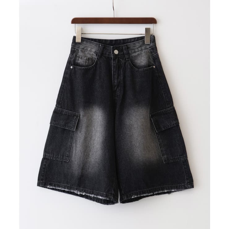 デニムカーゴハーフパンツ | SpRay | 詳細画像23