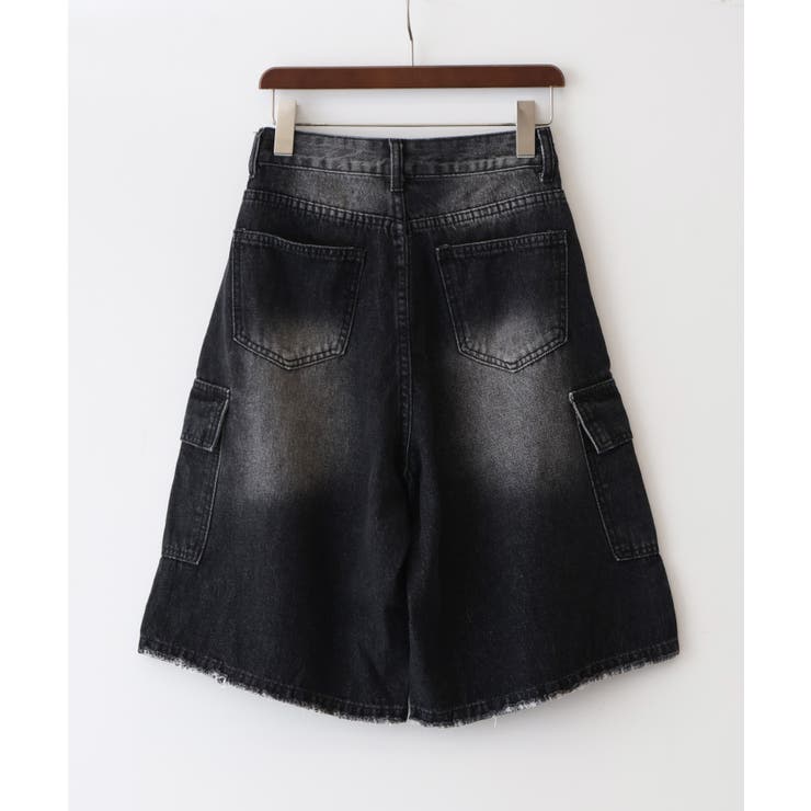 デニムカーゴハーフパンツ | SpRay | 詳細画像24