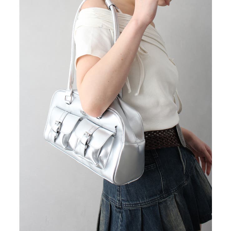 ２ポケットショルダーバック | SpRay | 詳細画像13 