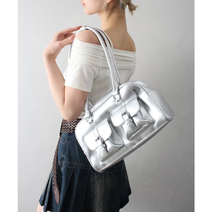 ２ポケットショルダーバック | SpRay | 詳細画像14 