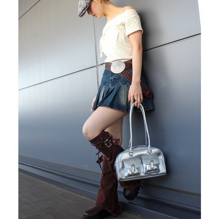 ２ポケットショルダーバック | SpRay | 詳細画像17 