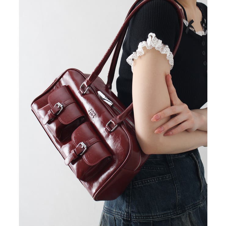 ２ポケットショルダーバック | SpRay | 詳細画像26 