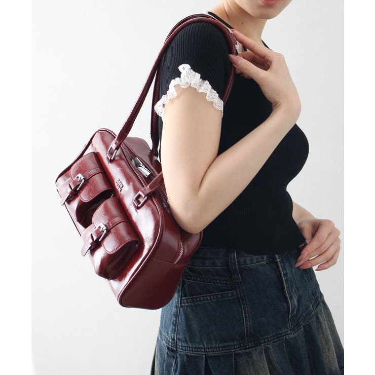 ２ポケットショルダーバック | SpRay | 詳細画像27 