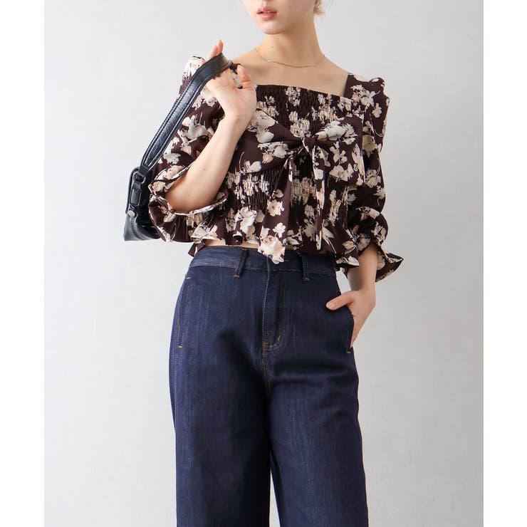 花柄リボンブラウス | SpRay | 詳細画像11 