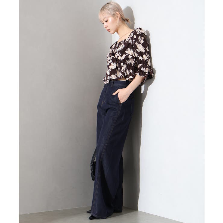 花柄リボンブラウス | SpRay | 詳細画像13 