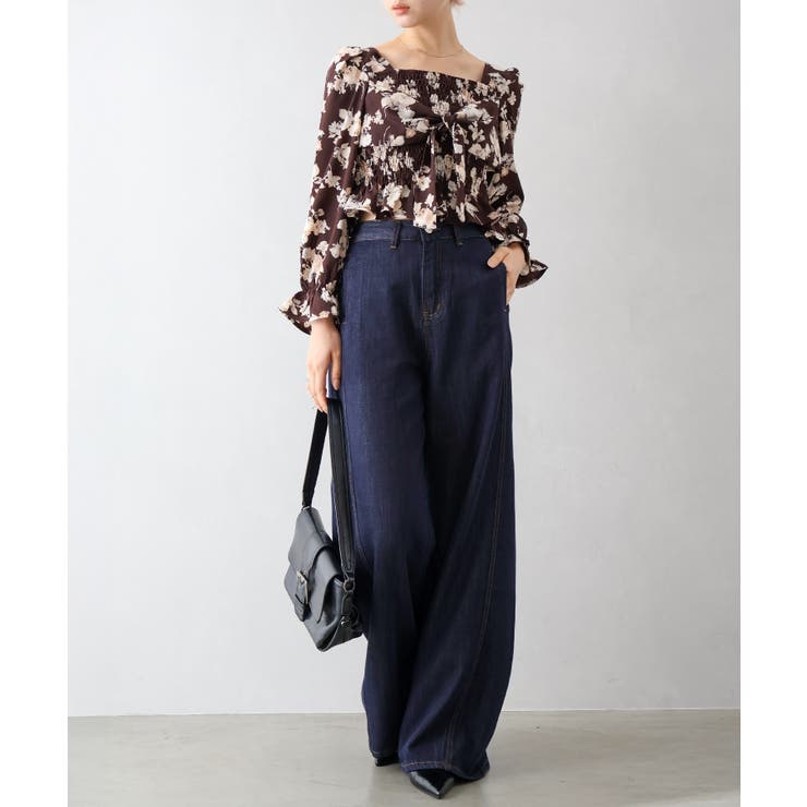 花柄リボンブラウス | SpRay | 詳細画像8 